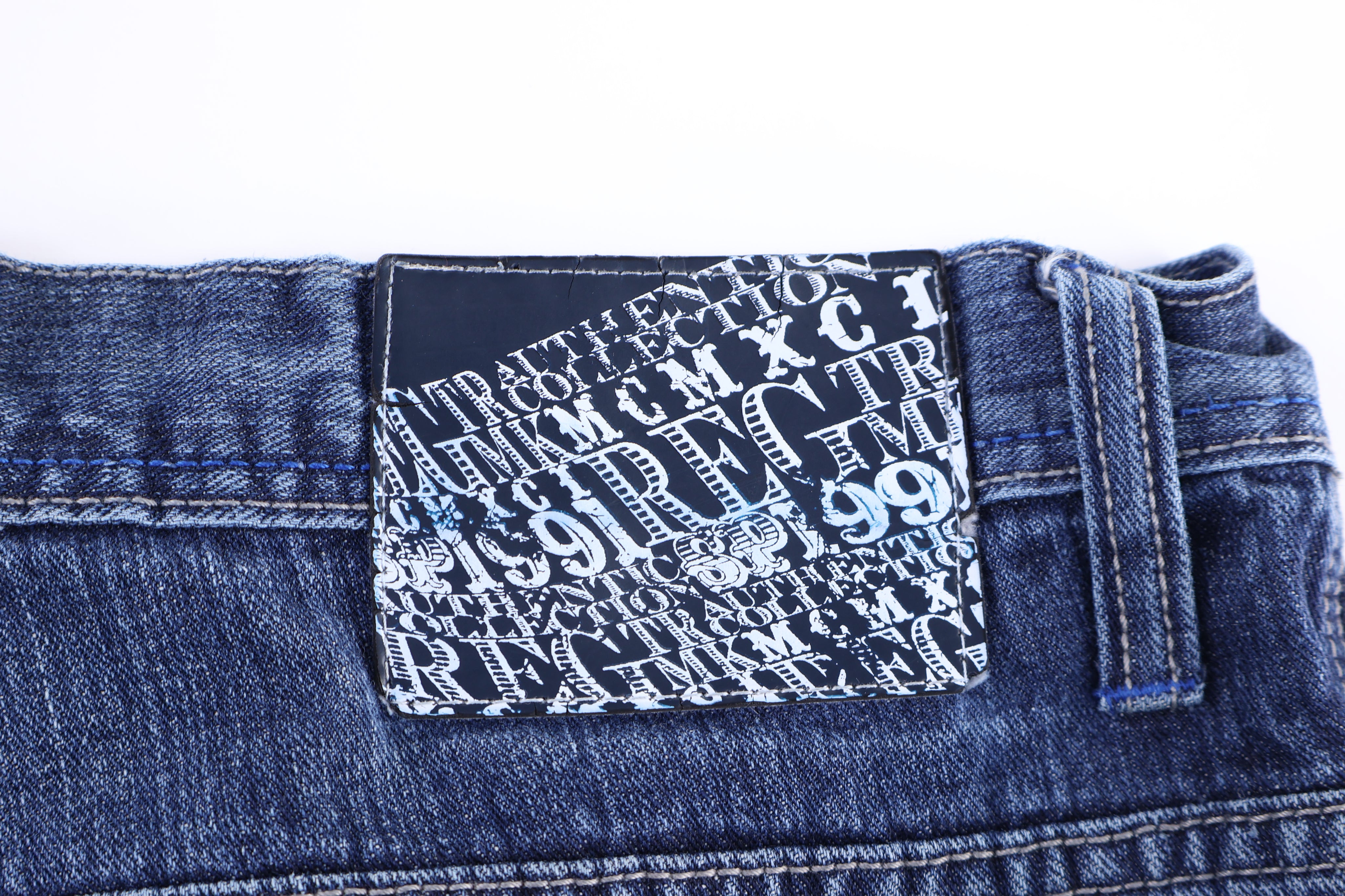 YK Southpole Embroidered Dark Wash Denim Shorts - Pants/Shorts - Thrifted Threads