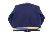 Youth 1977 Yellow & Blue Varsity Jacket - Jacket - Thrifted Threads