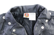 Youth 1997 Tweety Embroidered Black Biker Jacket - Jacket - Thrifted Threads