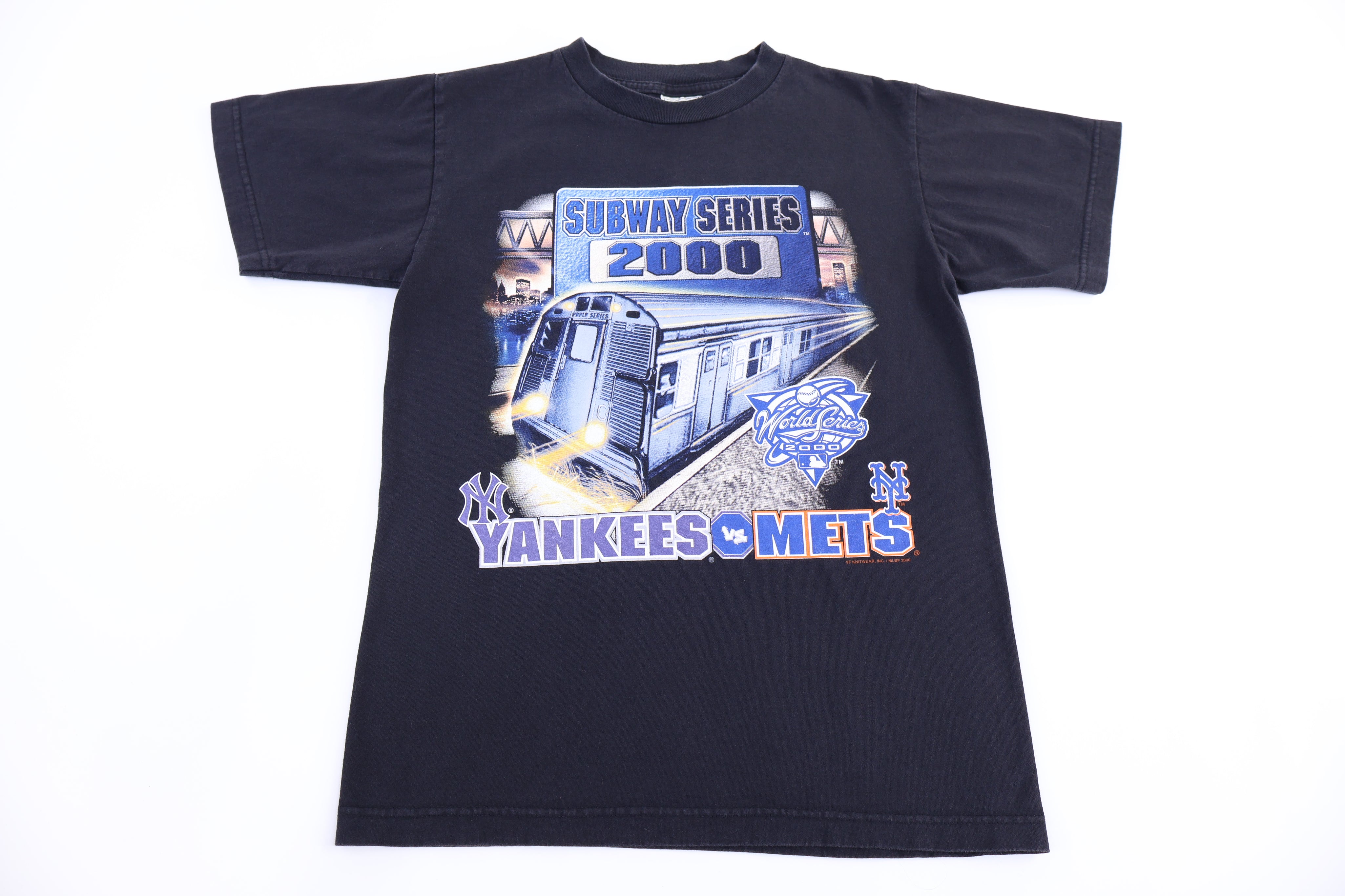 Youth 2000 New York Yankees Vs Mets Subway Series T-shirt - Shirts & Tops - Thrifted Threads