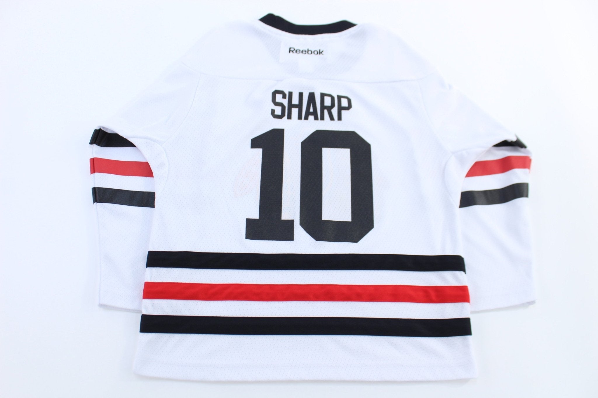 Youth 2015 Reebok Patrick Sharp Chicago Blackhawks Hockey Jersey - ThriftedThreads.com