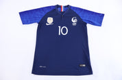 Youth 2018/19 Nike France Kylian Mbappe Soccer Jersey - Jerseys/Tanks - Thrifted Threads