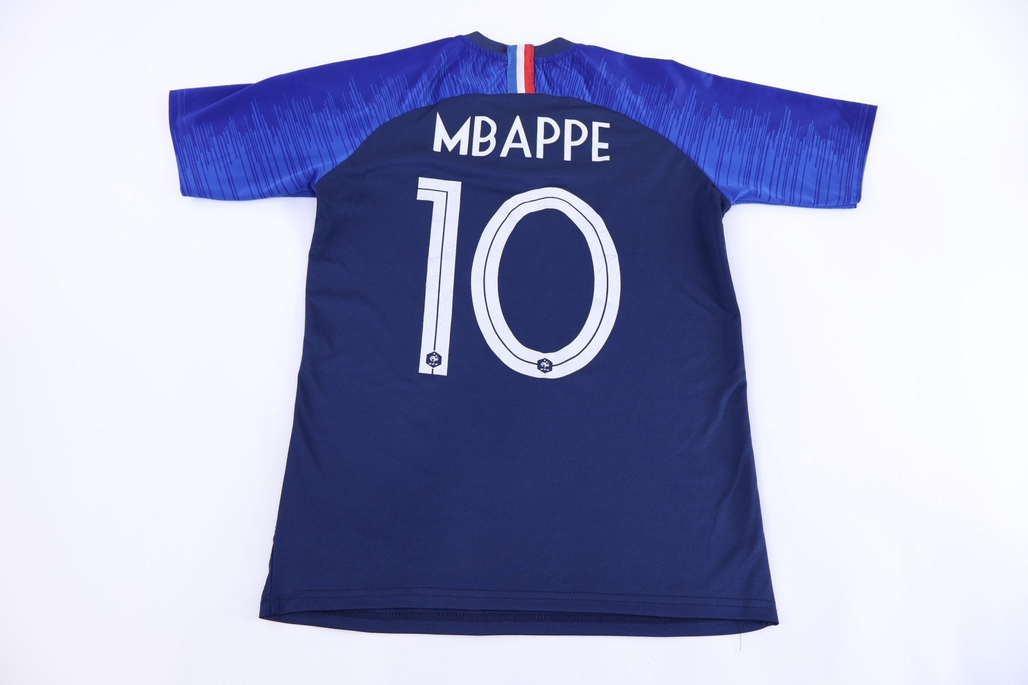 Youth 2018/19 Nike France Kylian Mbappe Soccer Jersey - Jerseys/Tanks - Thrifted Threads