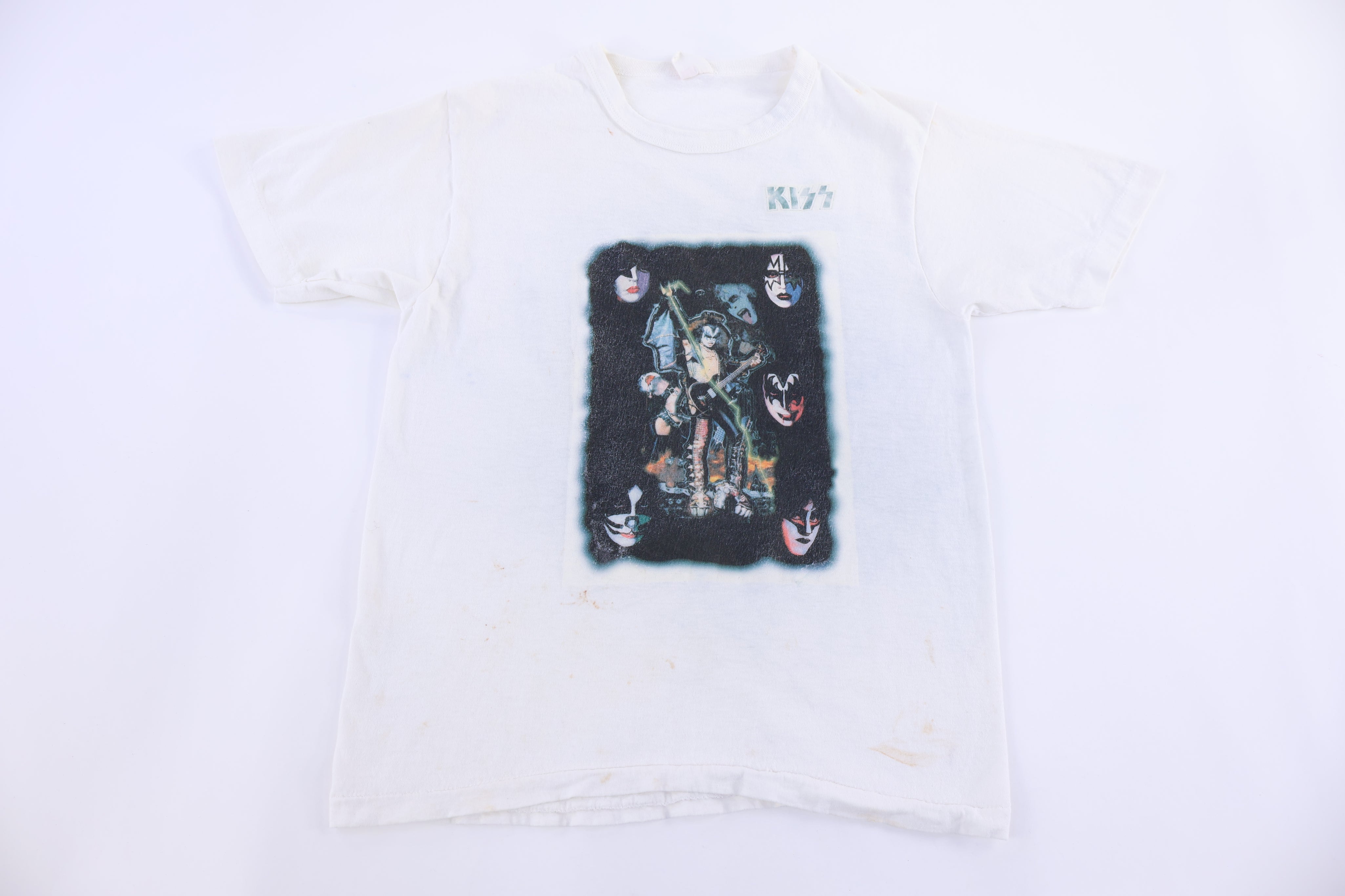 Youth 80's KISS Tour Graphic T-shirt - Shirts & Tops - Thrifted Threads