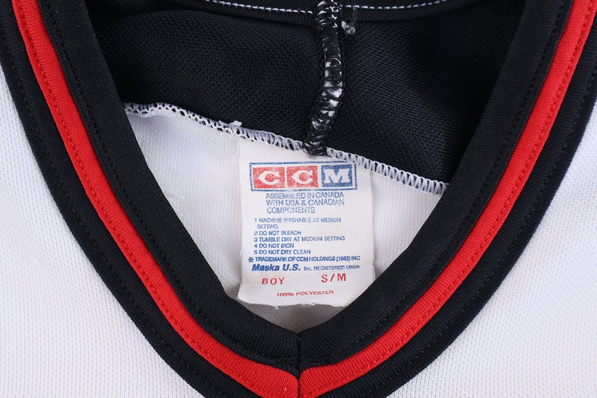 Youth 90's CCM New Jersey Devils Hockey Jersey - Jerseys/Tanks - Thrifted Threads