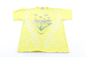 Youth 90's Flying Cows Alien Tie-Dye T-Shirt - ThriftedThreads.com