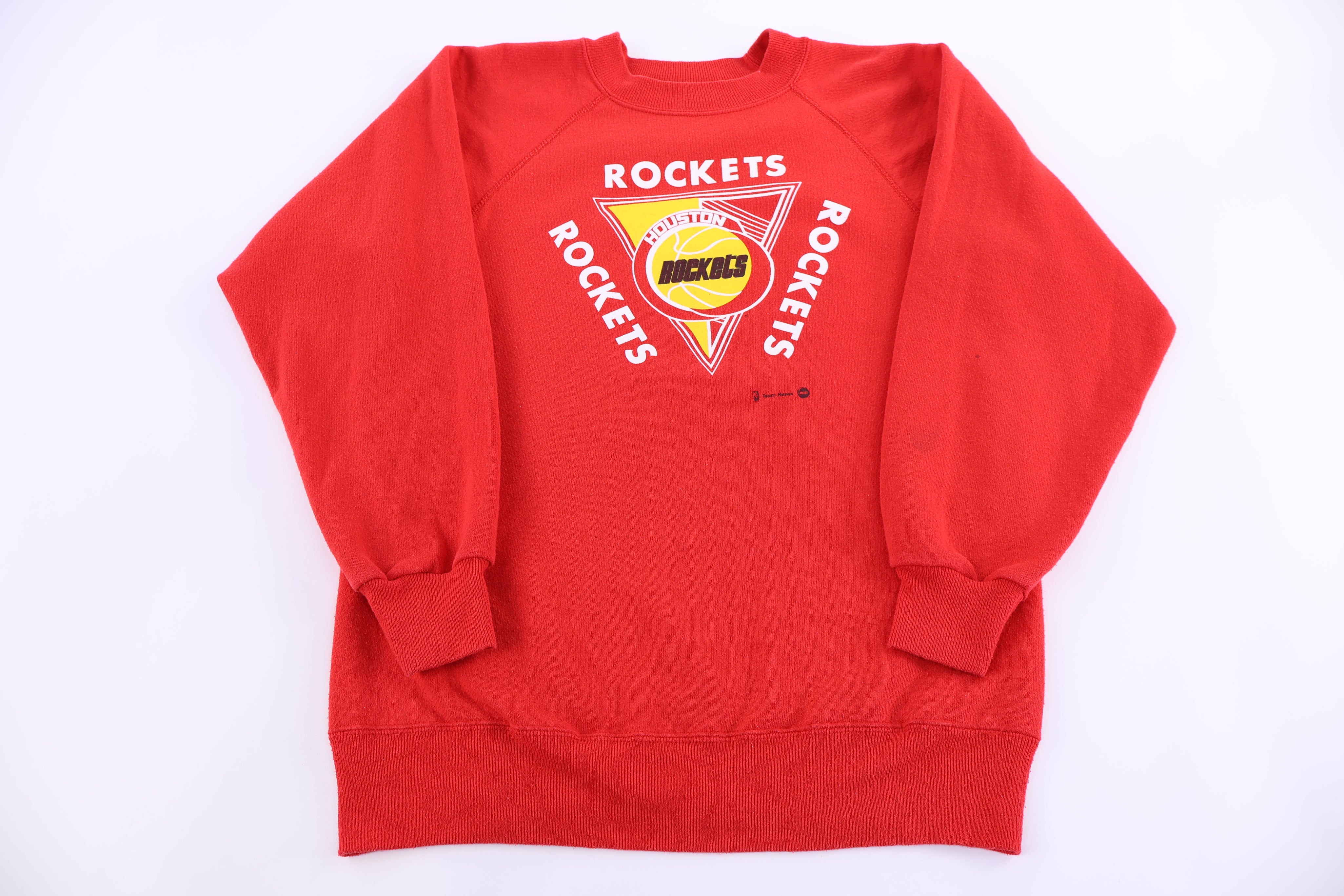 Youth 90's Houston Rockets Basketball Sweatshirt - Sweatshirt - Thrifted Threads