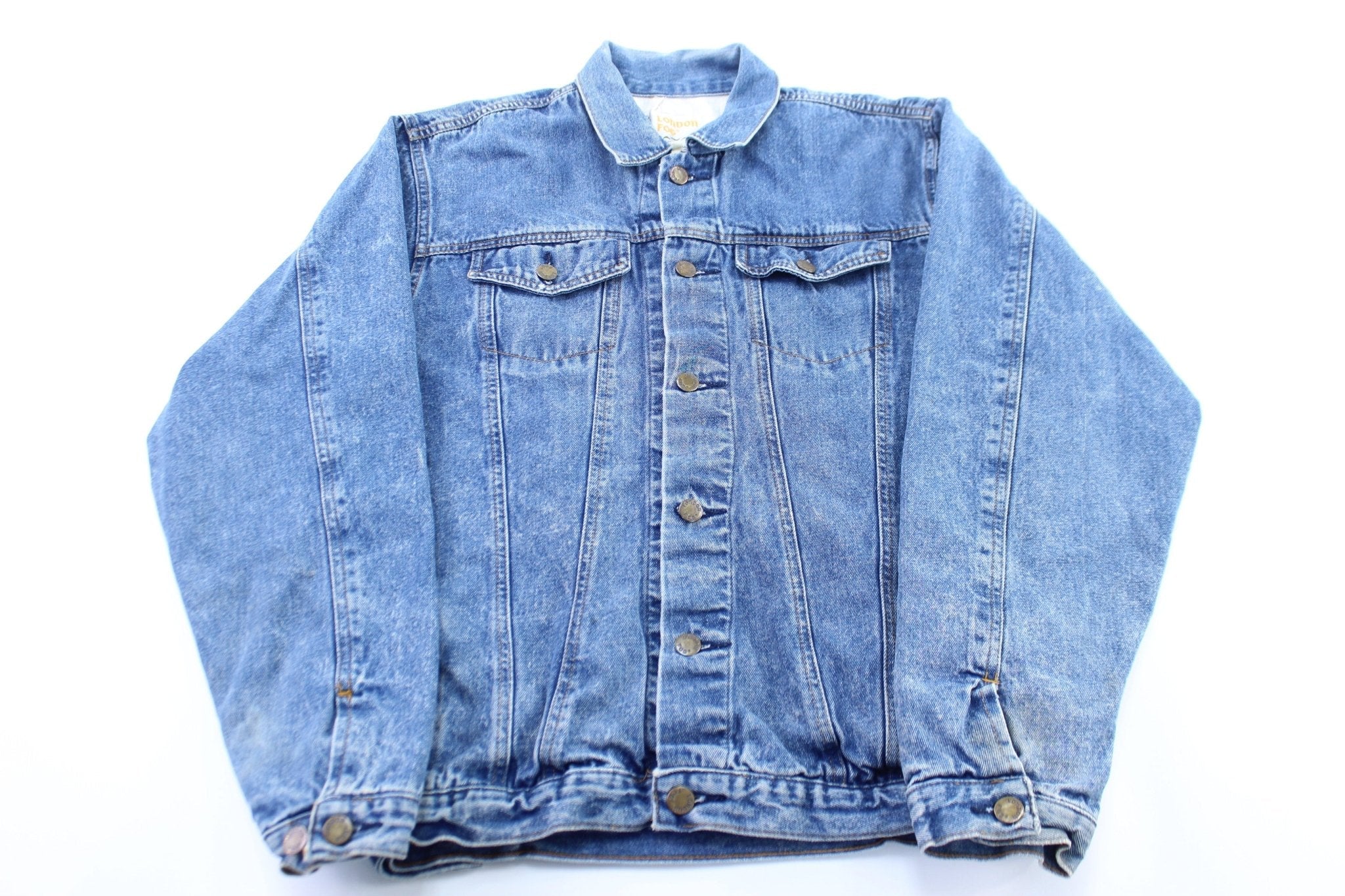 Youth 90's London Fog Denim Jacket - Jacket - Thrifted Threads