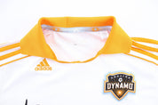 Youth Adidas Embroidered Logo Houston Dynamo Soccer Jersey - Jerseys/Tanks - Thrifted Threads