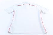 Youth Adidas Embroidered Logo Real Madrid Striped Soccer Jersey - ThriftedThreads.com