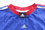 Youth Adidas Logo University of Kansas Jayhawks T-Shirt - ThriftedThreads.com