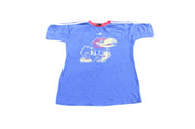 Youth Adidas Logo University of Kansas Jayhawks T-Shirt - ThriftedThreads.com