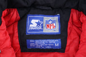 Youth Atlanta Falcons Football Full Zip Puffer Jacket - Jacket - Thrifted Threads