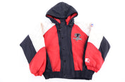 Youth Atlanta Falcons Football Full Zip Puffer Jacket - Jacket - Thrifted Threads