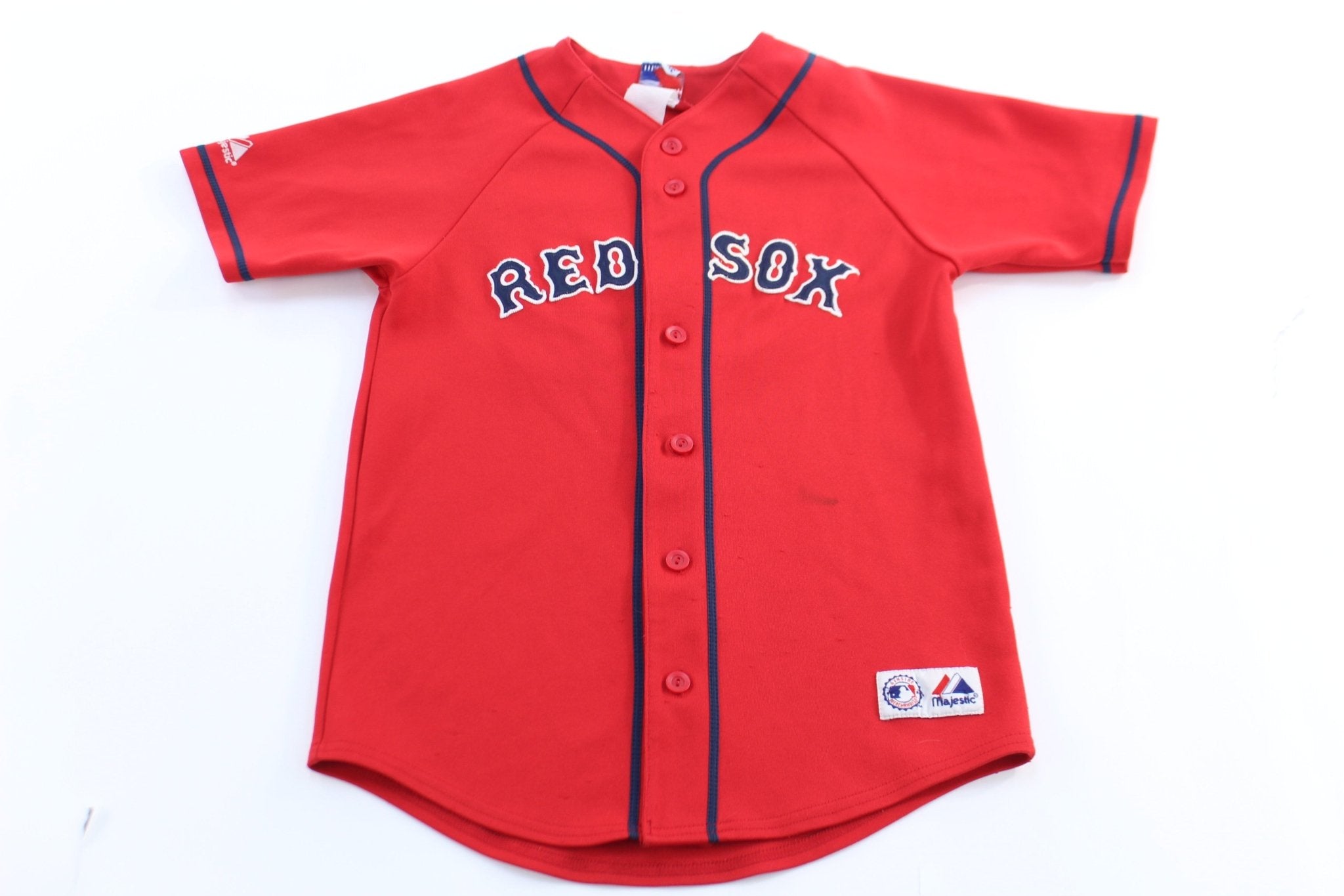 Youth Boston Red Sox David Ortiz Baseball Jersey - ThriftedThreads.com