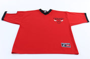 Youth Chicago Bulls Basketball Logo Athletic Jersey - ThriftedThreads.com
