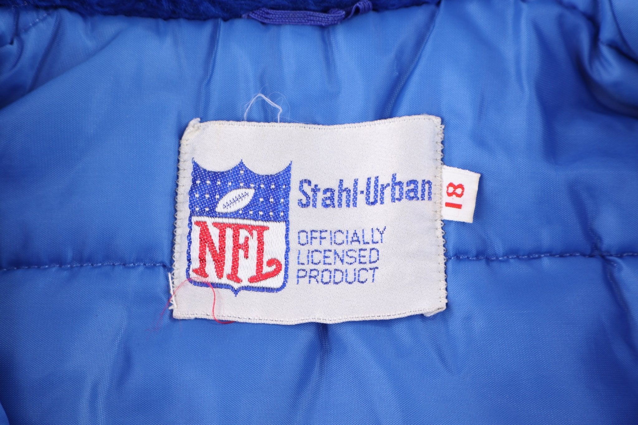 Youth Denver Broncos Football Full Zip Jacket - Jacket - Thrifted Threads