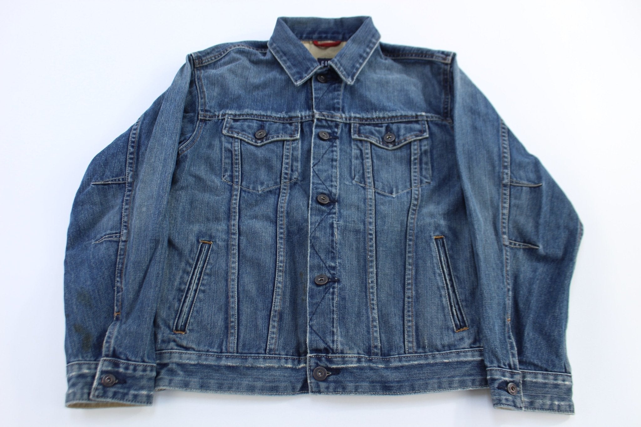 Youth GAP Kids Dark Wash Denim Jacket - Jacket - Thrifted Threads