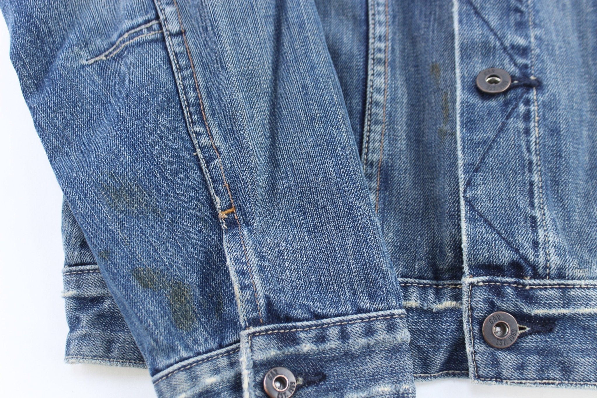 Youth GAP Kids Dark Wash Denim Jacket - Jacket - Thrifted Threads