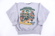 Youth Green Bay Packers Super Bowl Champions Sweatshirt - Sweatshirt - Thrifted Threads