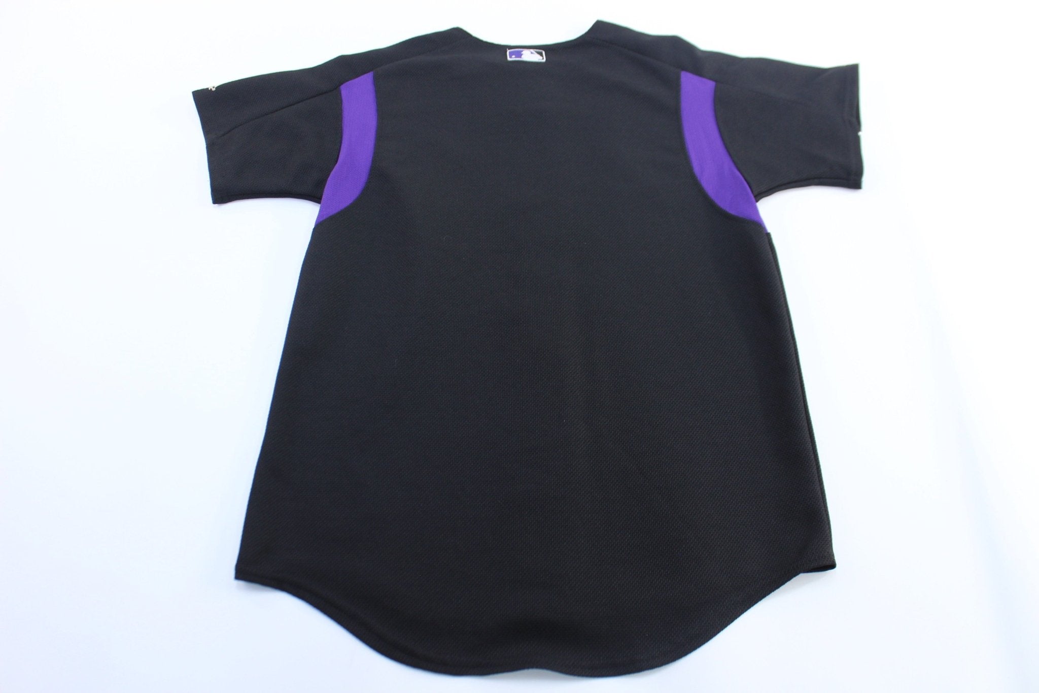 Youth Majestic Embroidered Colorado Rockies Baseball Jersey - ThriftedThreads.com
