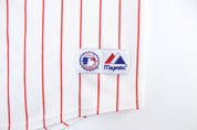 Youth Majestic Embroidered Philadelphia Phillies Baseball Jersey - ThriftedThreads.com