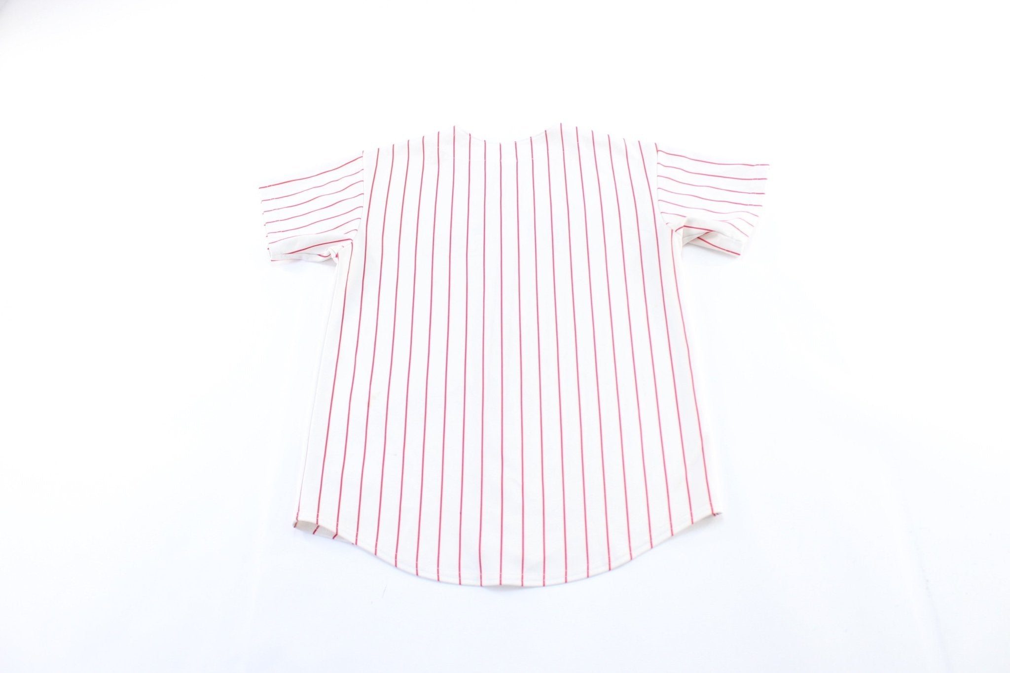 Youth Majestic Embroidered Philadelphia Phillies Baseball Jersey - ThriftedThreads.com