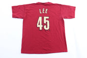 Youth Majestic Houston Astros Carlos Lee Jersey T-Shirt - ThriftedThreads.com