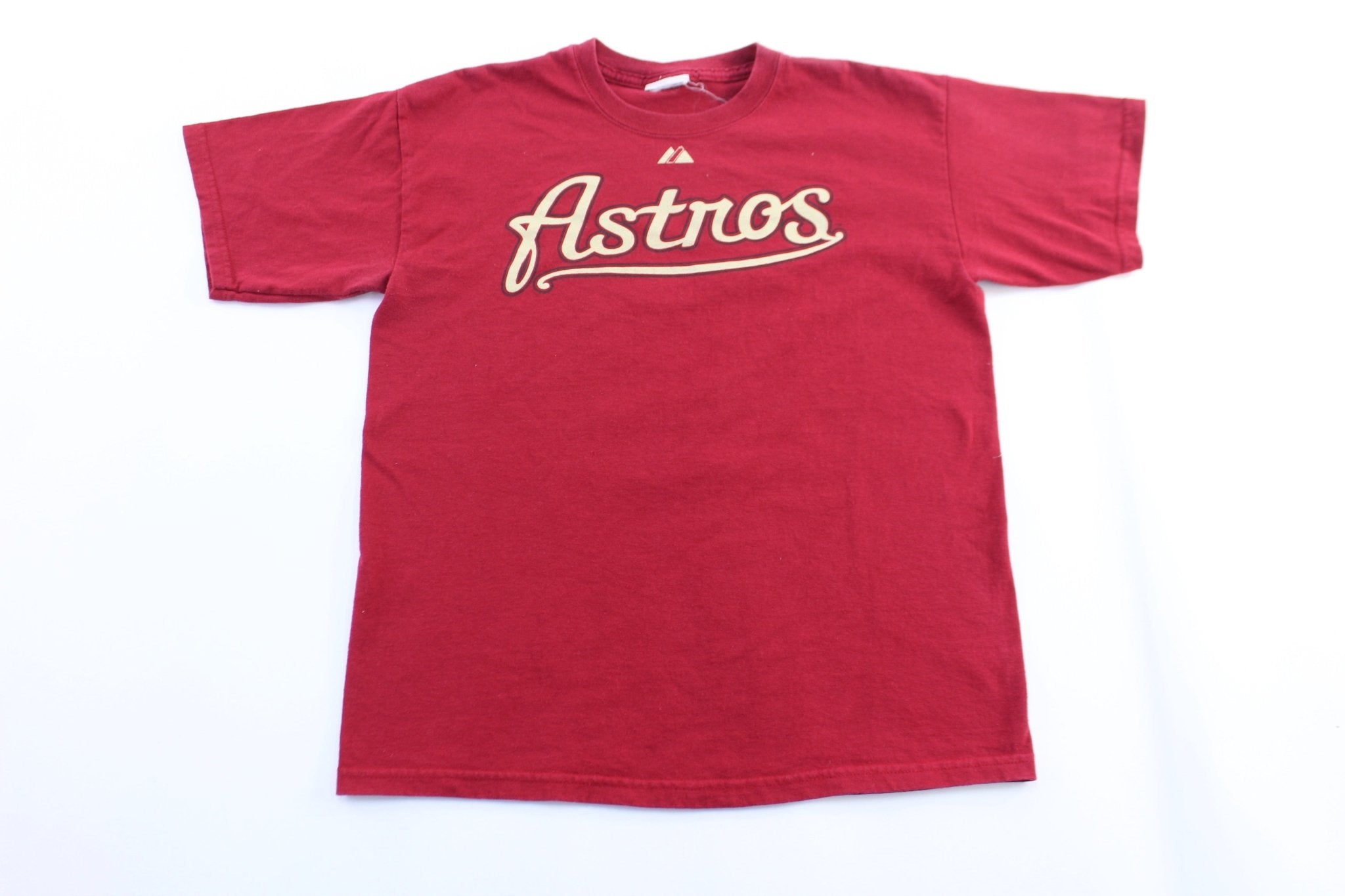 Youth Majestic Houston Astros Carlos Lee Jersey T-Shirt - ThriftedThreads.com