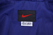 Youth Nike Embroidered Logo Blue & Red Zip Up Jacket - Jackets - Thrifted Threads