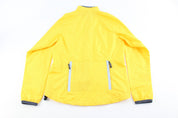 Youth Nike Embroidered Logo Yellow & Silver Zip Up Jacket - ThriftedThreads.com