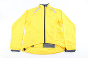 Youth Nike Embroidered Logo Yellow & Silver Zip Up Jacket - ThriftedThreads.com