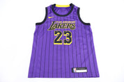 Youth Nike Los Angeles Lakers Lebron James Basketball Jersey - Jerseys/Tanks - Thrifted Threads