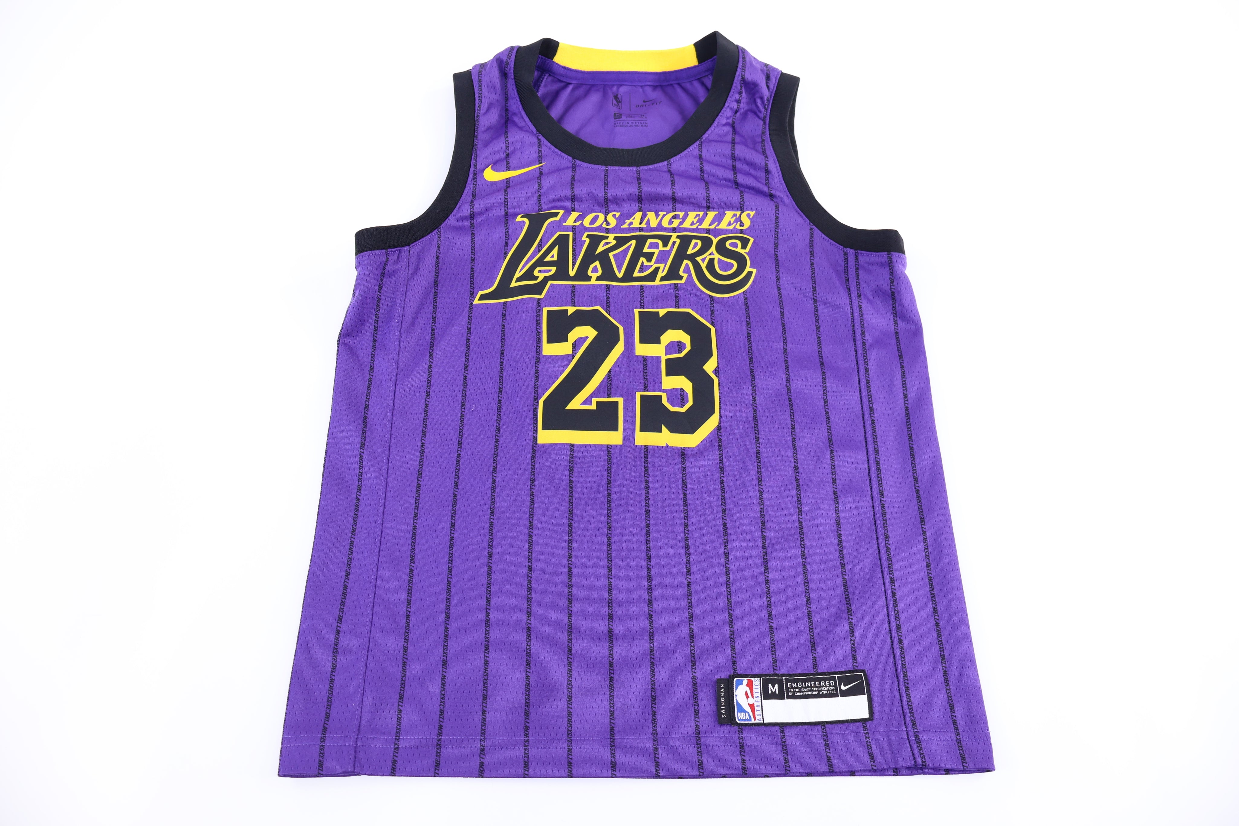 Youth Nike Los Angeles Lakers Lebron James Basketball Jersey - Jerseys/Tanks - Thrifted Threads