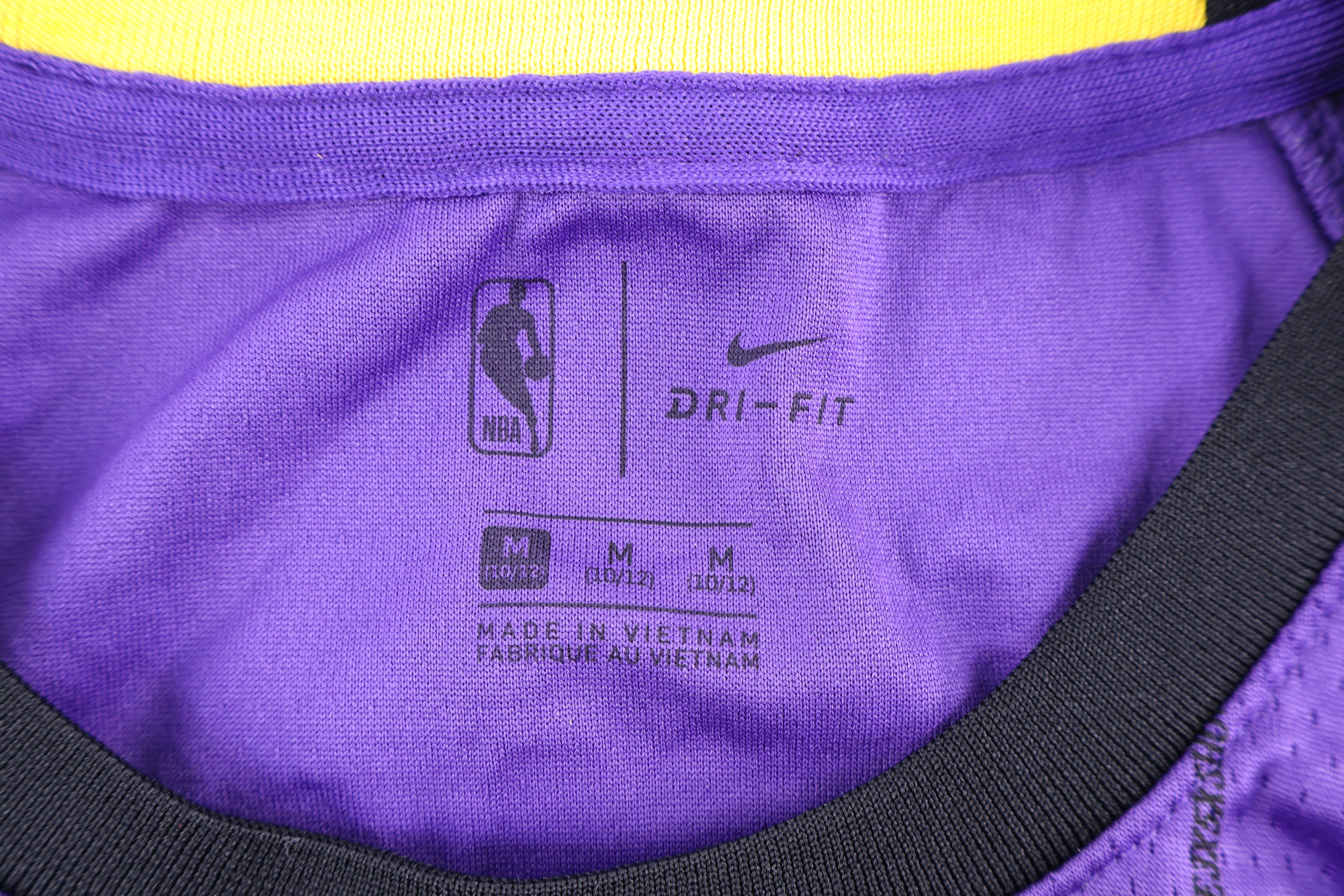 Youth Nike Los Angeles Lakers Lebron James Basketball Jersey - Jerseys/Tanks - Thrifted Threads