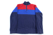 Youth Polo Ralph Lauren Red & Blue Quarter Zip Sweater - Sweater - Thrifted Threads