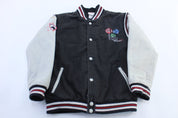 Youth Power Rangers SPD Embroidered Varsity Bomber Jacket - ThriftedThreads.com
