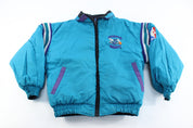 Youth Pro Player Charlotte Hornets Reversible Zip Up Jacket - ThriftedThreads.com