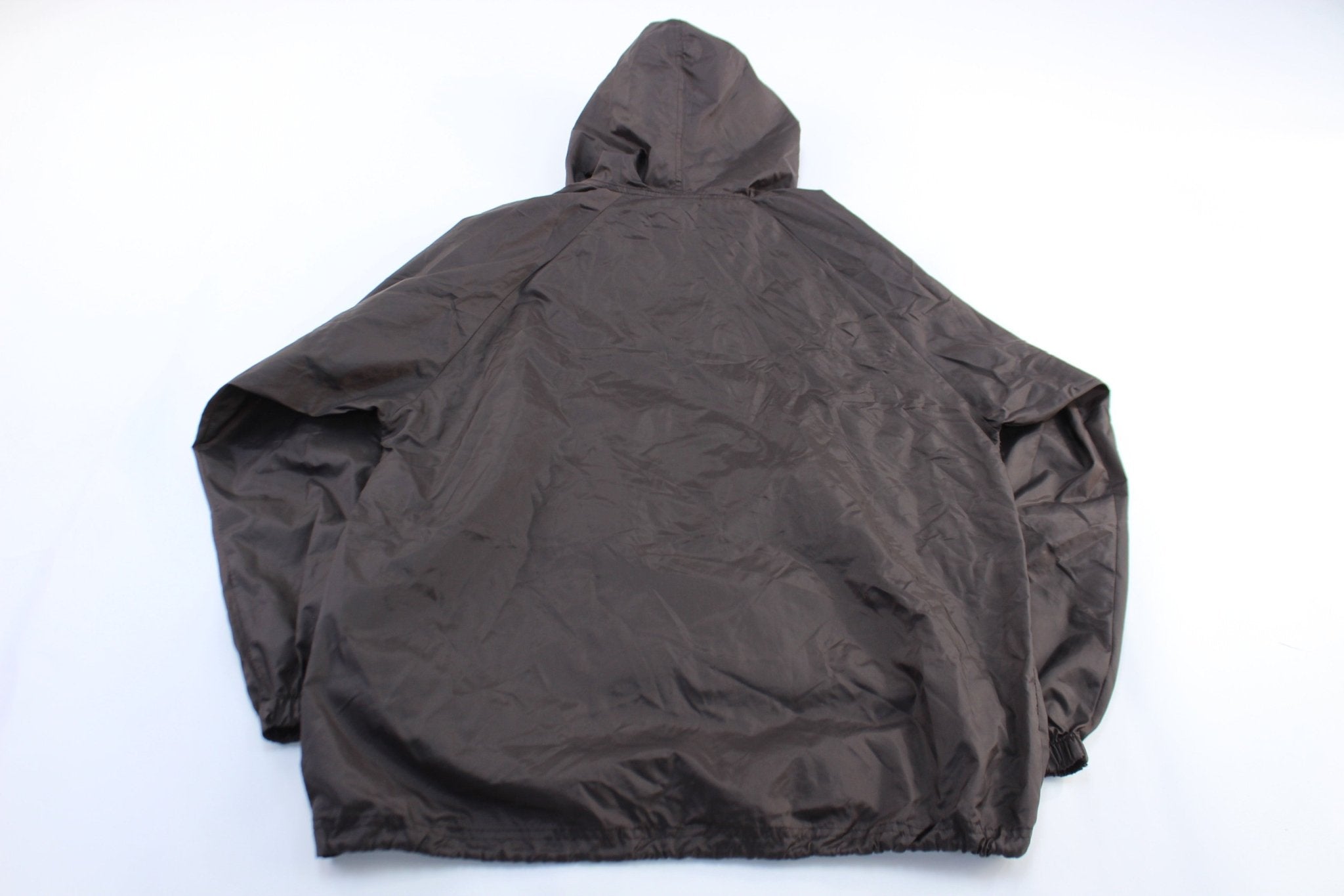 Youth Reebok Embroidered Cleveland Browns Pullover Jacket - ThriftedThreads.com