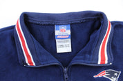 Youth Reebok Embroidered Logo New England Patriots Pullover Jacket - ThriftedThreads.com