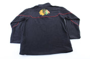 Youth Reebok Logo Chicago Blackhawks Pullover Jacket - Jackets - Thrifted Threads