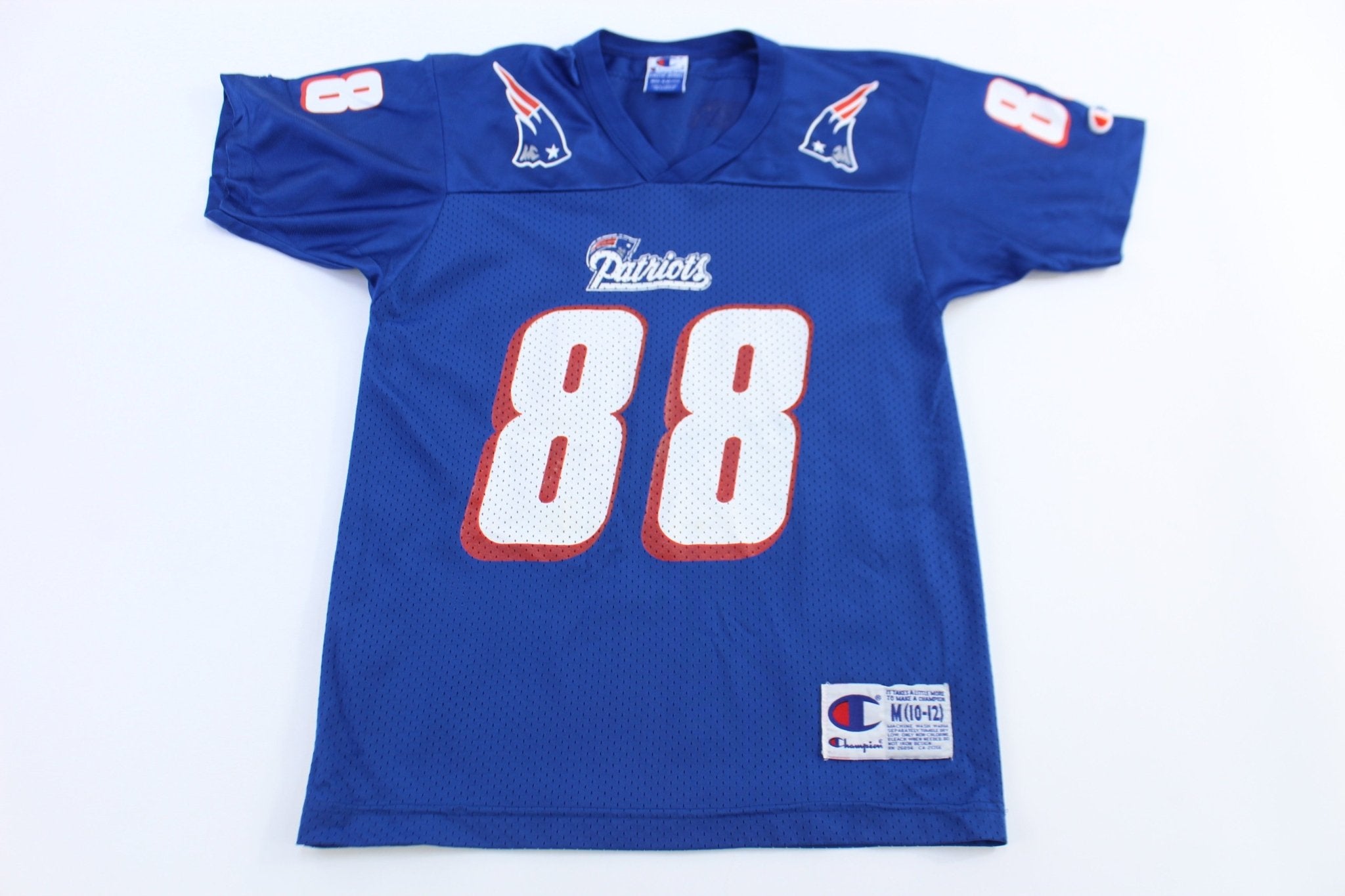 Youth Terry Glenn New England Patriots Football Jersey - Jerseys/Tanks - Thrifted Threads