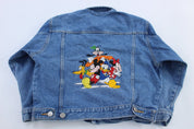 Youth The Disney Store Embroidered Denim Jacket - ThriftedThreads.com
