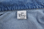 Youth The Disney Store Embroidered Denim Jacket - ThriftedThreads.com