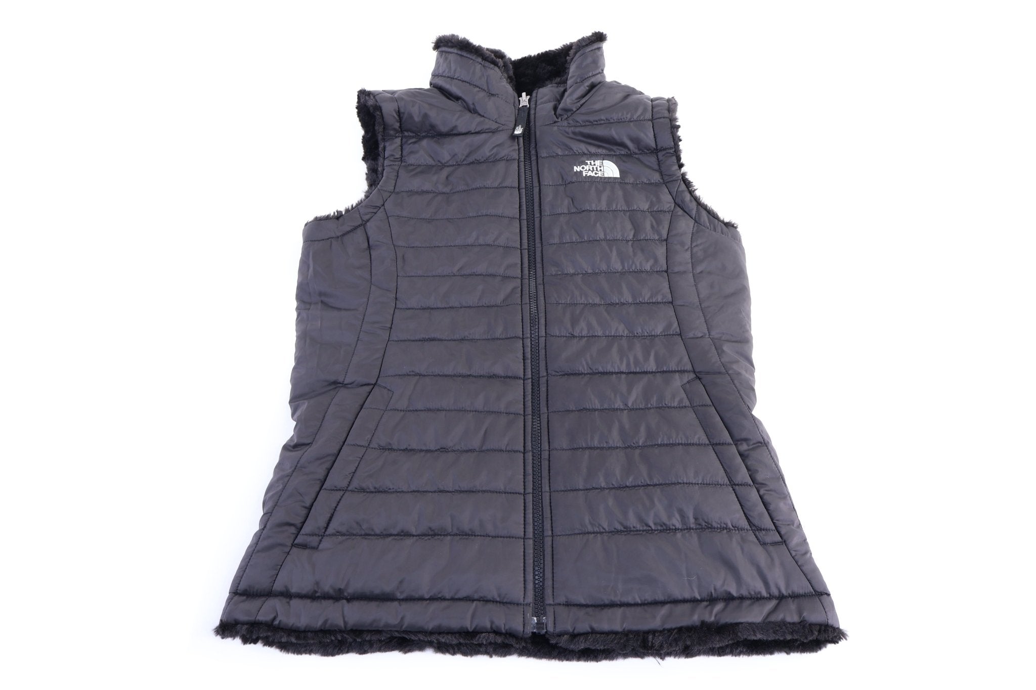 Youth The North Face Embroidered Logo Reversible Vest - Vest - Thrifted Threads