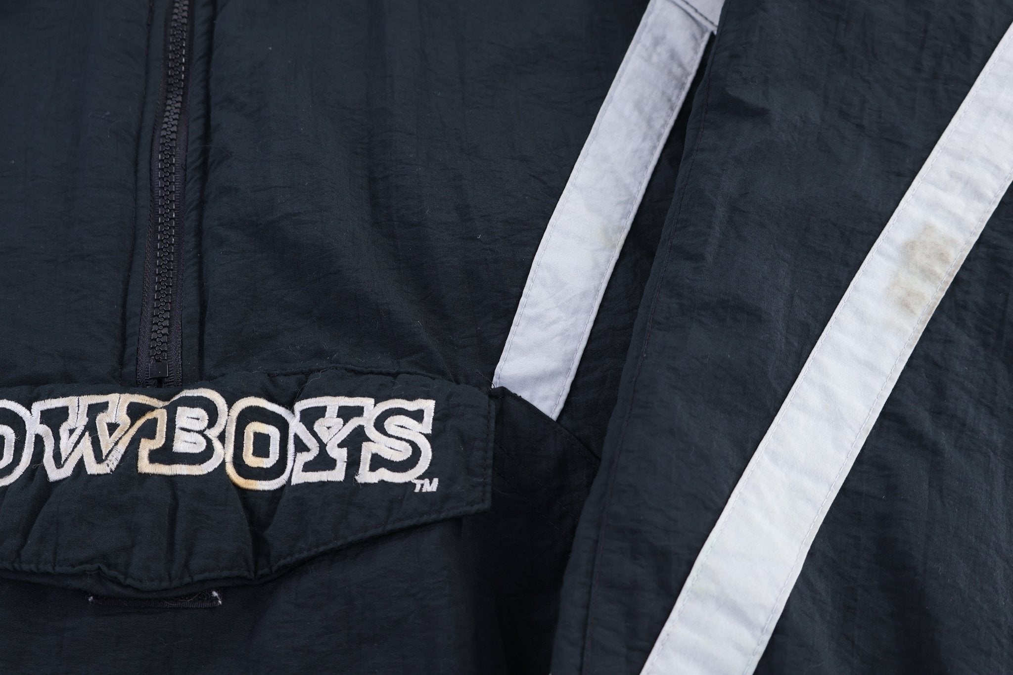 Youth Vintage Dallas Cowboys Football Puffer Jacket - Jacket - Thrifted Threads