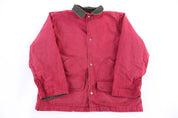 Youth Vintage L.L. Bean Maroon Jacket - Jacket - Thrifted Threads