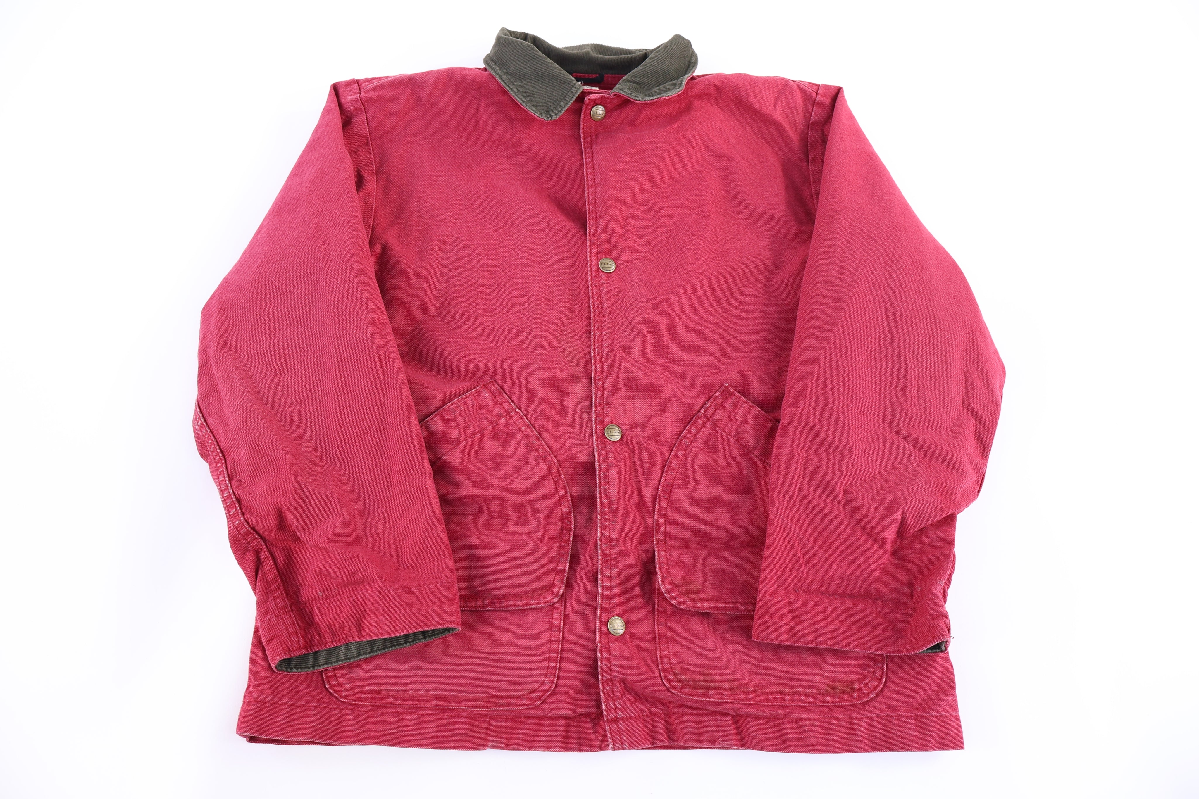 Youth Vintage L.L. Bean Maroon Jacket - Jacket - Thrifted Threads