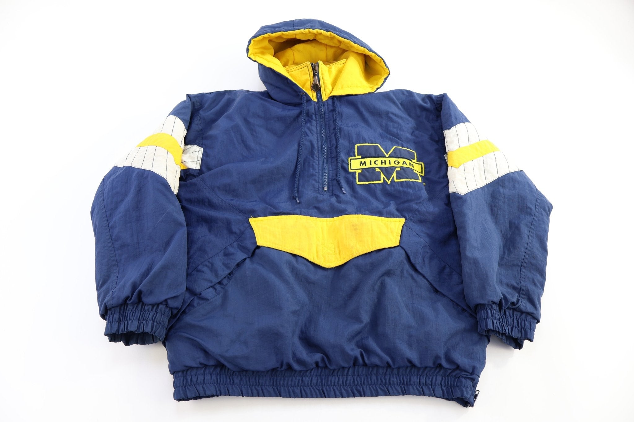 Youth Vintage University of Michigan Puffer Jacket - Jacket - Thrifted Threads