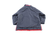 Youth Y2K Nike Embroidered Logo Black & Red Reversible Jacket - Jacket - Thrifted Threads